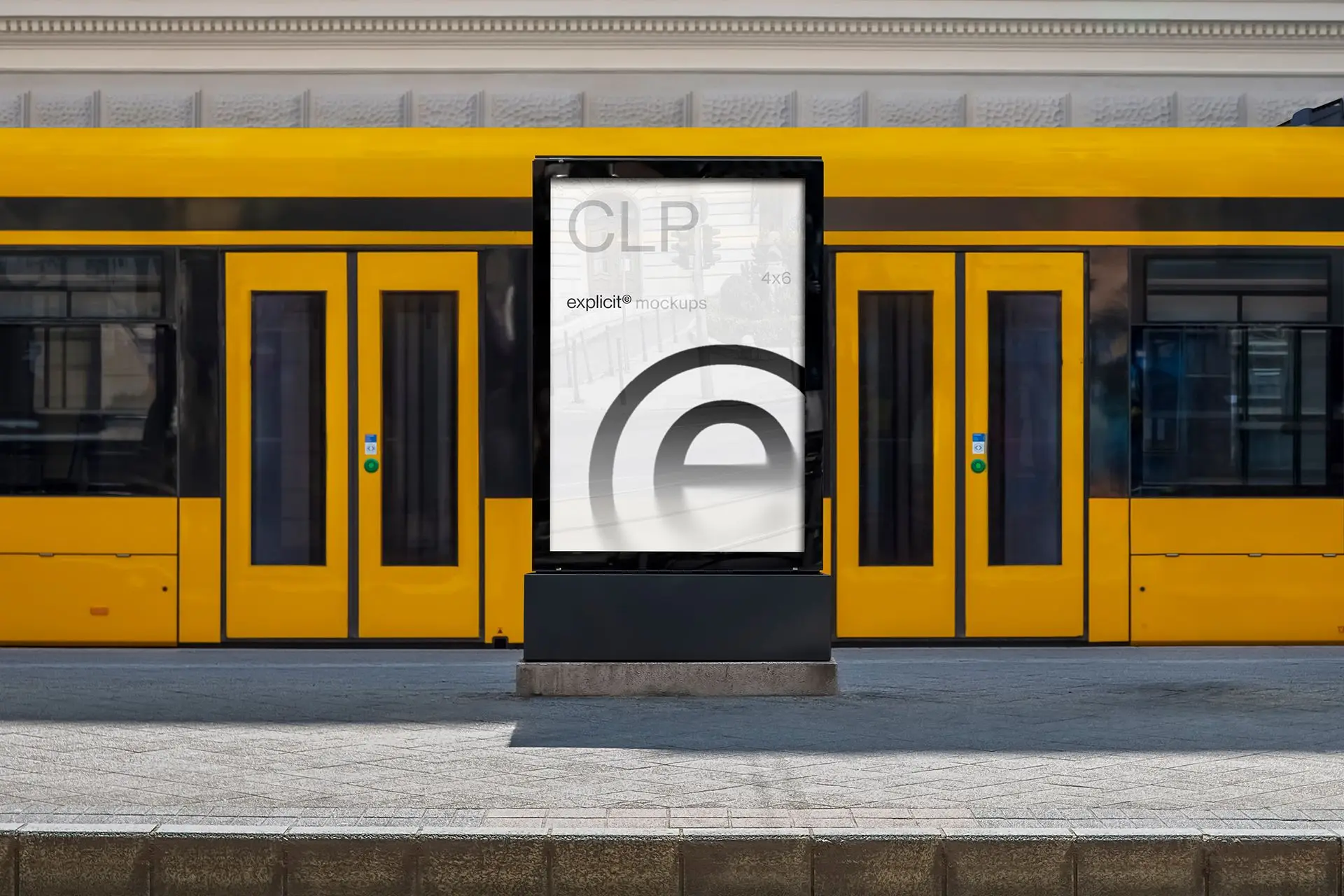 Picture of Citylight poster mockup